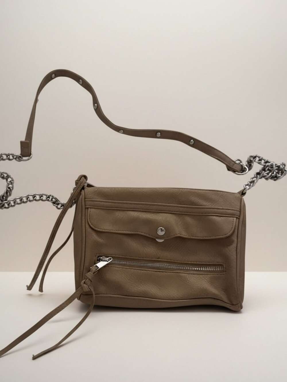 Cotton On taupe crossbody bag